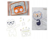 Stickdatei - Dancing Lion